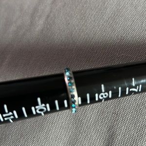 Brighton blue crystal color ring.